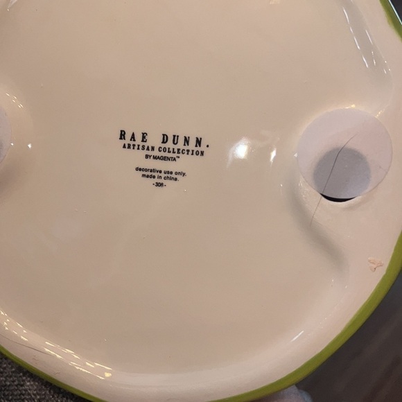 Rae dunn Halloween decor, green witch hat - Picture 3 of 3